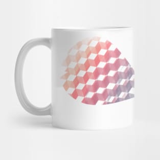 Geometric Fish abstract Mug